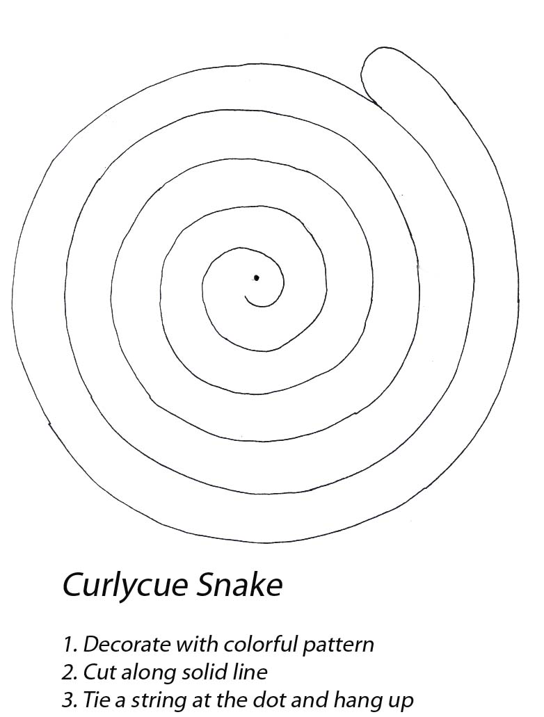 Curly Cue Snake